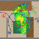 Doppler radar shows how basement tornadoes form just over the foosball table in this Knoxville-area cellar.
